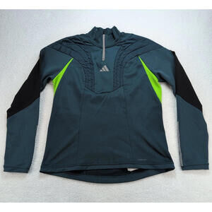 Adidas Tiro 23 Competition Winterized Drill Top AEROREADY Pullover Men's XL Teal